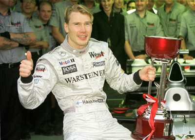 Mika Häkkinen, vuoden 1998 F1:n maailmanmestari