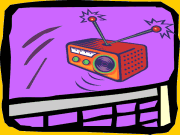 Verkko-radio (CorelDraw Clipart + Toni Korhonen)